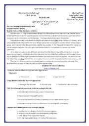 English Worksheet: exam about ancient civilization 