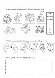 English test for kids