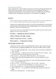 English Worksheet: Economic and finance