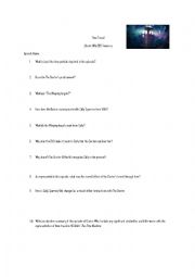 English Worksheet: DOCTOR WHO BLINK