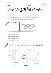 Olympics flag facts