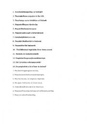 English Worksheet: Passive exercises