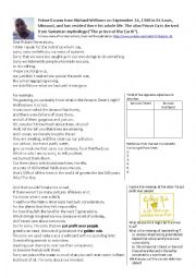 English Worksheet: Dear Future Generations, by Prince Ea