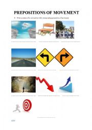 Prepositions of movement