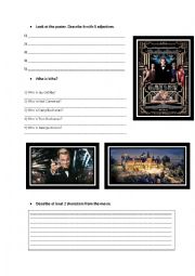 English Worksheet: Great Gatsby