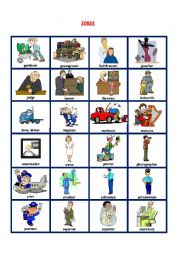 English Worksheet: JOBS2