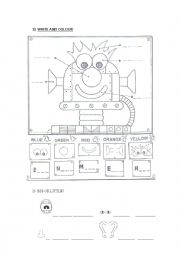 English Worksheet: Test parts of the face