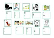 Irregular verbs - 31-40 - ESL with clipart