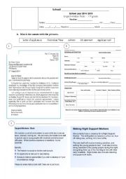 English Worksheet: Test - The Professional World