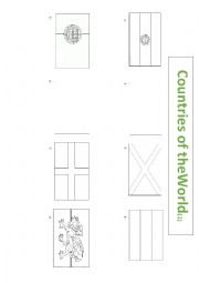 English Worksheet: Countries of the World