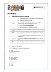 English Worksheet: The one with the jam