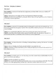 Oral Practice (Pearson Test) / Part 4 - Level C1