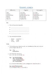 English Worksheet: Present Simple bundle 