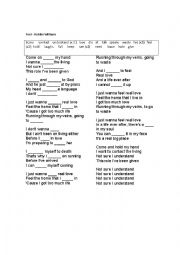 English Worksheet: Present Simple Song