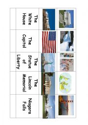 memory game USA sights