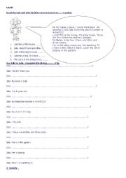 English Worksheet: BIG ENGLISH 1