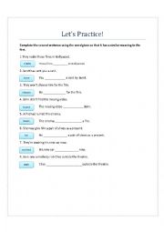 English Worksheet: Passive form