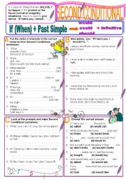 English Worksheet: Second Conditional