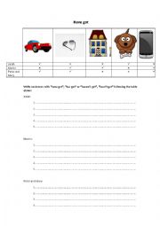 English Worksheet: Have got