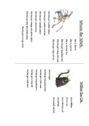 English Worksheet: winnie description