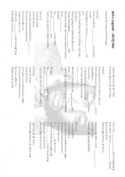 English Worksheet: John Legend - All of me song