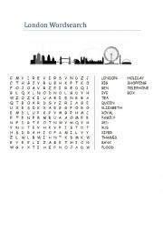 London Wordsearch