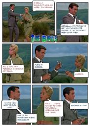 English Worksheet: The Birds Karaoke