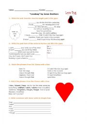 English Worksheet: Lovebug Song