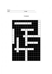 English Worksheet: Numbers 11-20 crossword