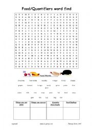 Food Wordsearch