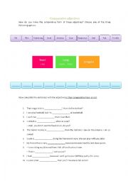 Comparative adjectives