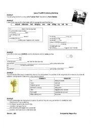 English Worksheet: Lemon Tree - Fools Garden (song)