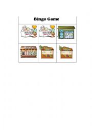 English Worksheet: Types of shops worksheet