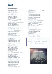 English Worksheet: Imagine Dragons - Demons 