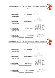 English Worksheet: How many are there? Gogo loves English ep 9