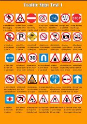 Traffic Sign Test 1