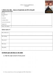 English Worksheet: Trailer-Titanic