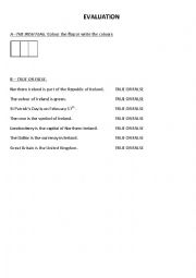 English Worksheet: Ireland