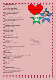 English Worksheet: LOVE SOMEONE (JASON MRAZ)