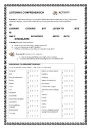 English Worksheet: Listening Comprehension Activity with Blake Shelton