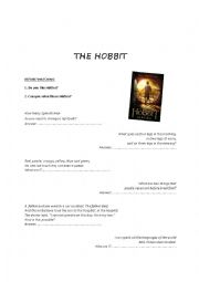 English Worksheet: The Hobbit - Riddles in the Dark