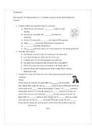 English Worksheet: How long have The Simpsons been on t.v.?
