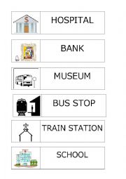 City, town - a domino game