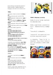 English Worksheet: YMCA song