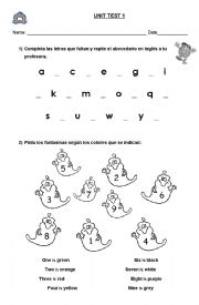 English Worksheet: English Test 2 B