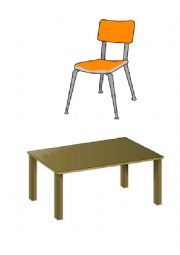English Worksheet: School Objects Flashcards