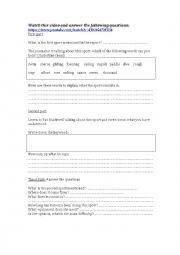 English Worksheet: EXTREME SPORTS