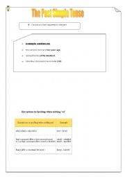 English Worksheet: past simple