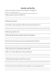 Akeelah and the Bee film worksheet