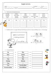 Personal Pronouns